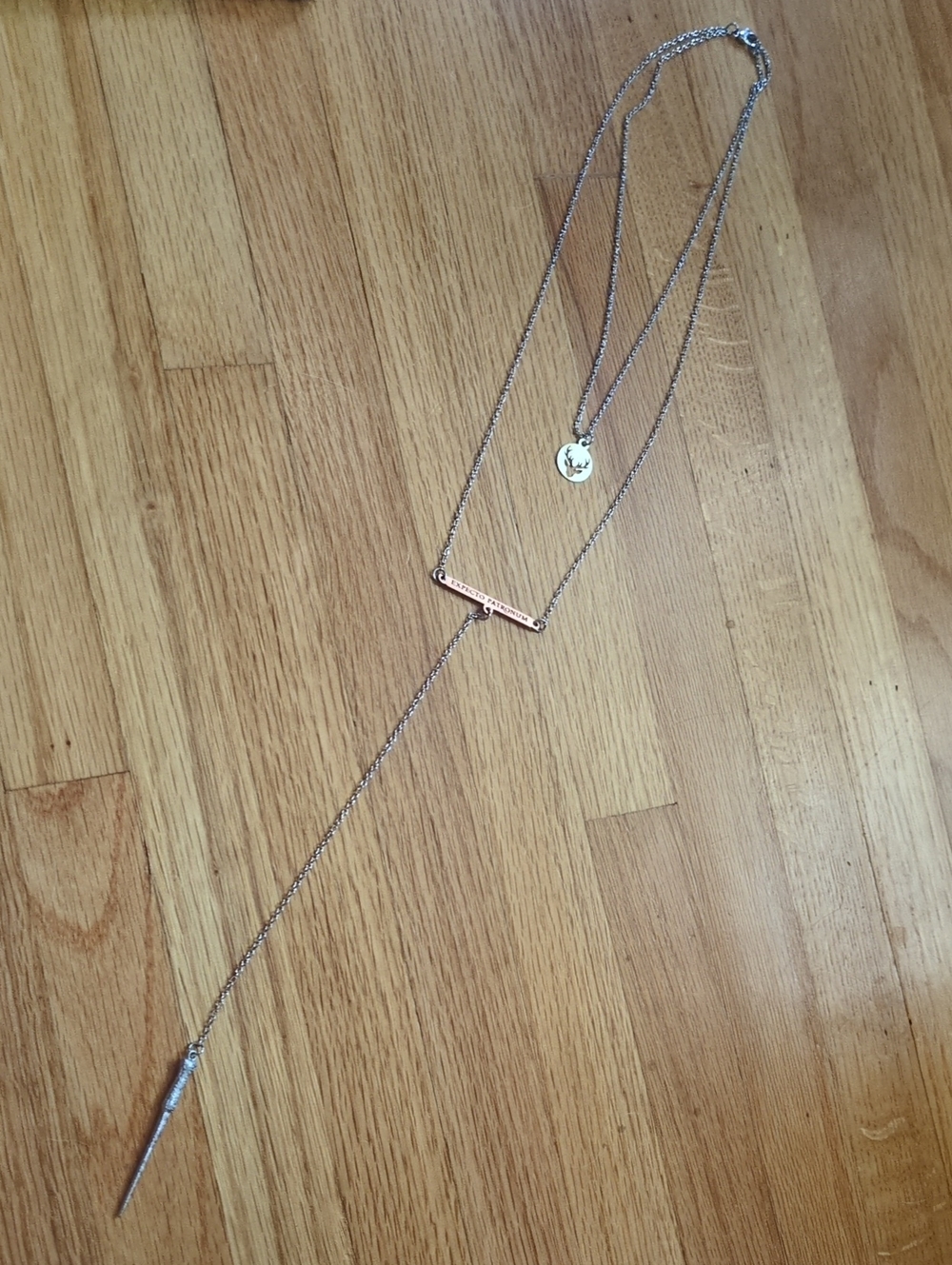 Expecto Patronum - Harry Potter's Wand Necklace